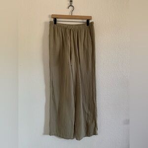Rails EMMIE Pants Mermaid Gauze Size Medium Electric Waist Organic Cotton